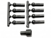 HPI A302 - HEAVY DUTY BALL CUP 4.3x18mm (8pcs)